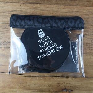 HOME FITNESS GYM WORKOUT KIT SPEED JUMP ROPE CORE SLIDERS 2 RESISTANT BANDS NWOT